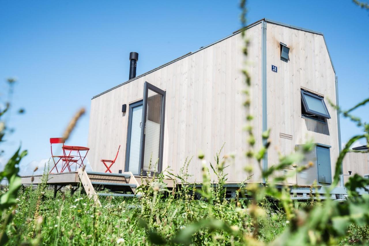 Tiny House Pioneer 18 Zur Meerseite - Green Tiny Village Harlesiel Каролинензиль Экстерьер фото
