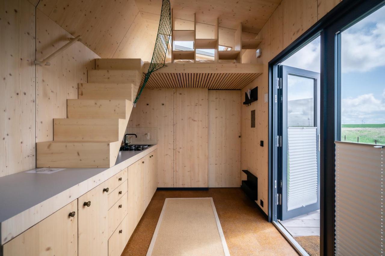 Tiny House Pioneer 18 Zur Meerseite - Green Tiny Village Harlesiel Каролинензиль Экстерьер фото