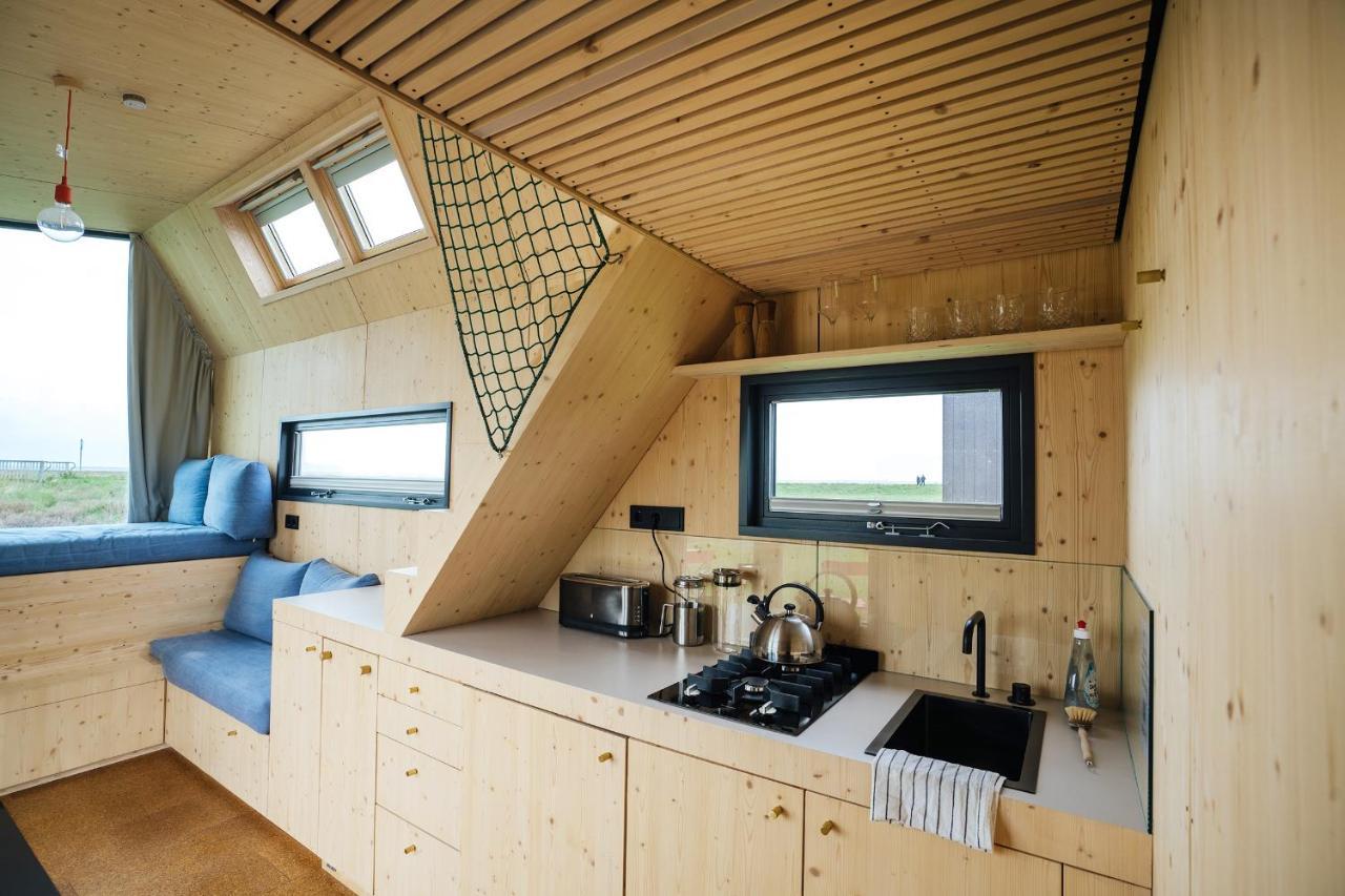 Tiny House Pioneer 18 Zur Meerseite - Green Tiny Village Harlesiel Каролинензиль Экстерьер фото